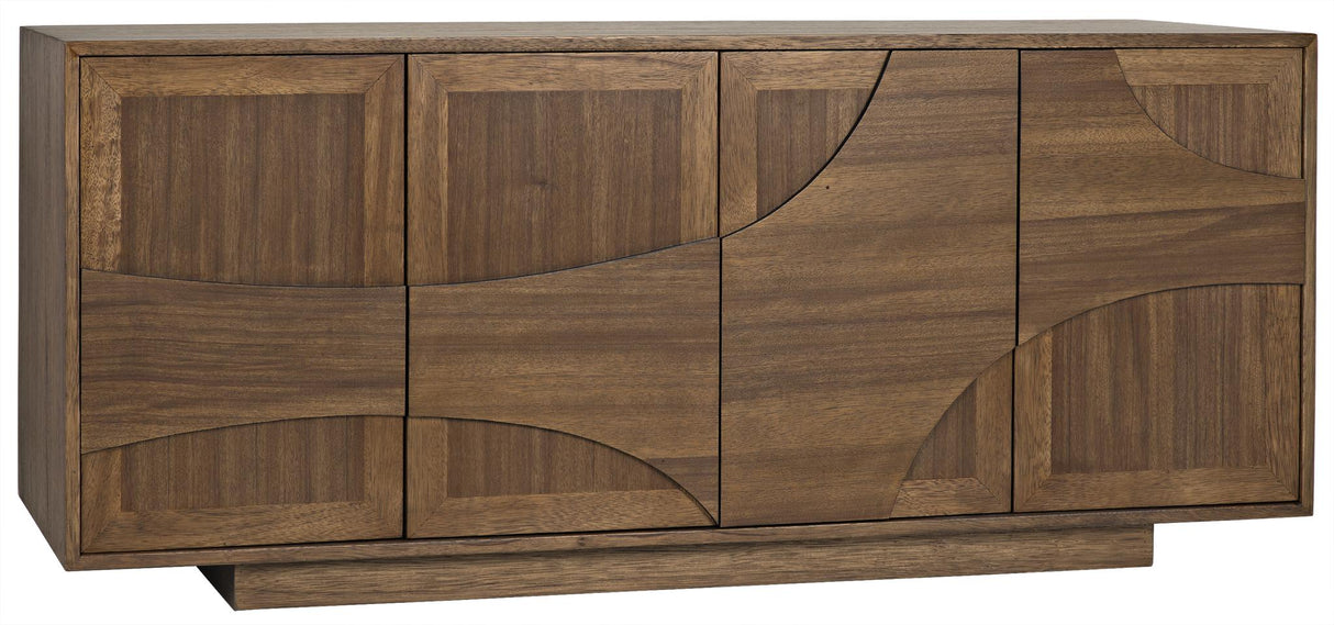 NOIR Collage Sideboard Dark Walnut