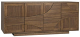 NOIR Collage Sideboard Dark Walnut