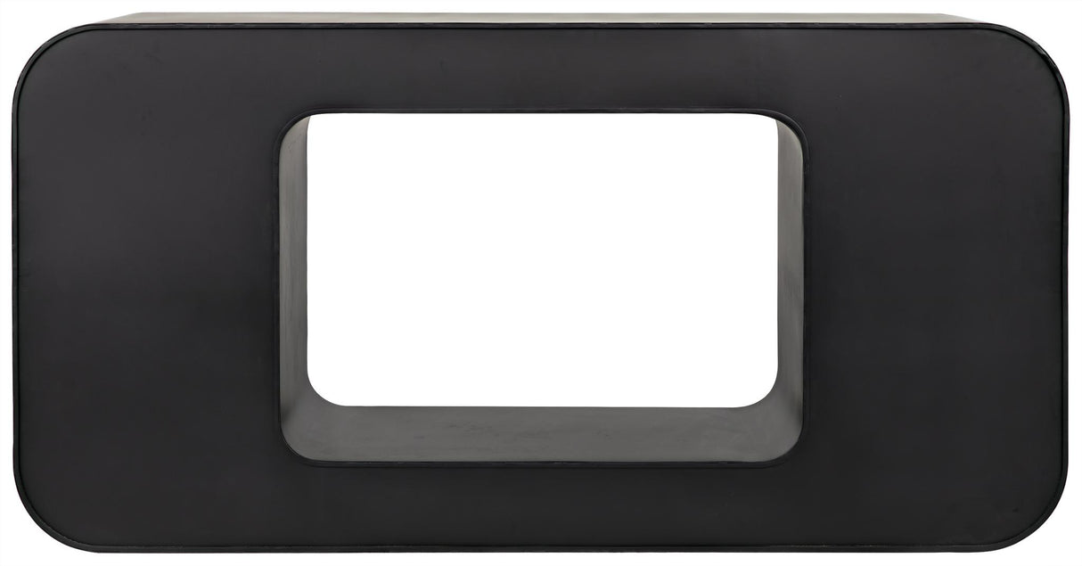 NOIR Shylock Console Black Steel