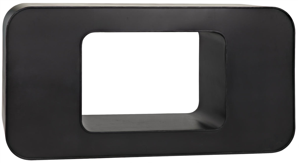 NOIR Shylock Console Black Steel