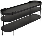 NOIR Cassio Console Black Steel