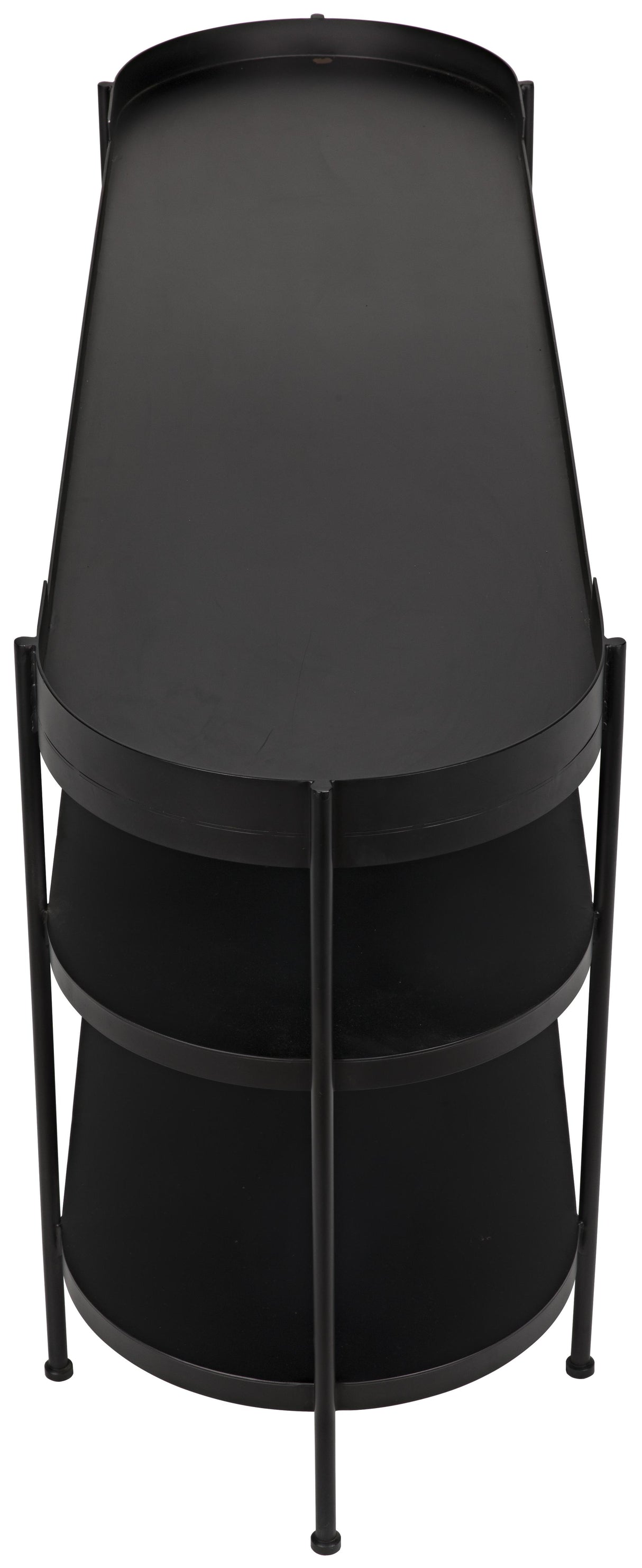NOIR Cassio Console Black Steel