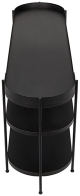 NOIR Cassio Console Black Steel