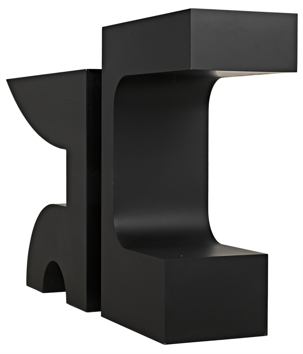 NOIR Shiba Console Black Steel