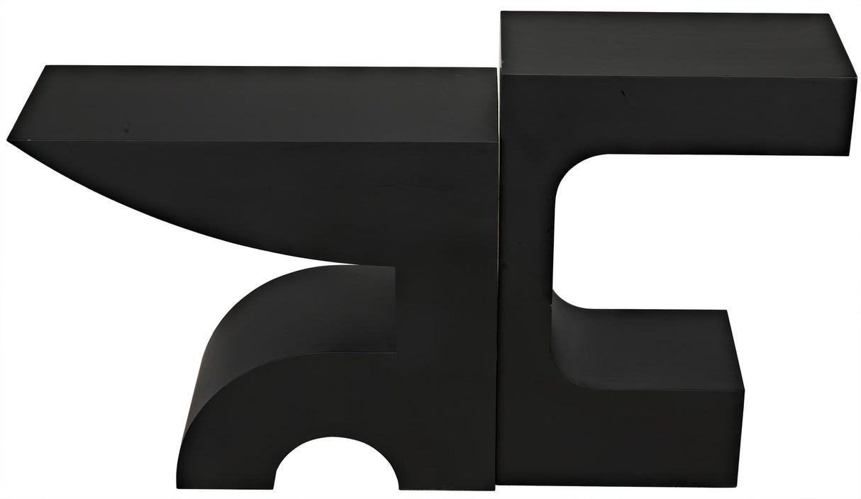 NOIR Shiba Console Black Steel
