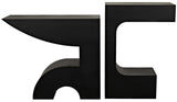 NOIR Shiba Console Black Steel