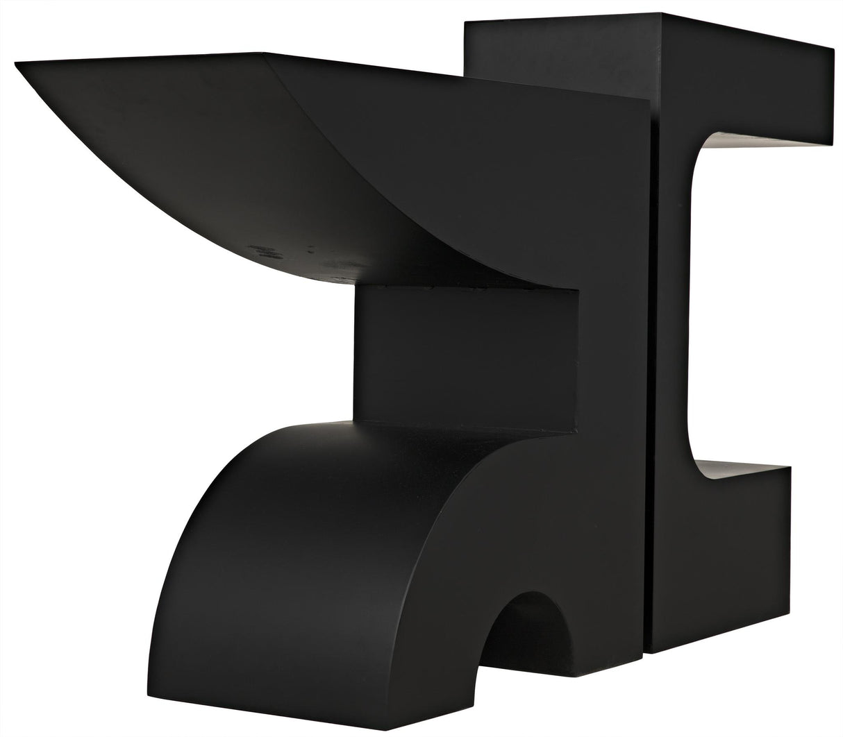 NOIR Shiba Console Black Steel