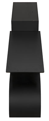 NOIR Shiba Console Black Steel