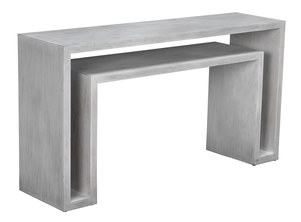 NOIR Caine Console White Wash