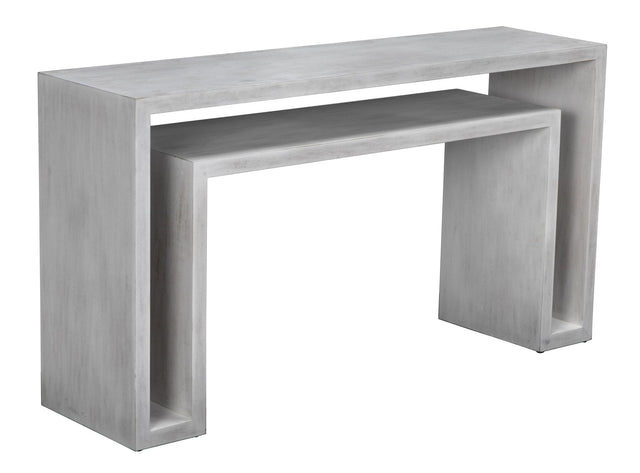 NOIR Caine Console White Wash