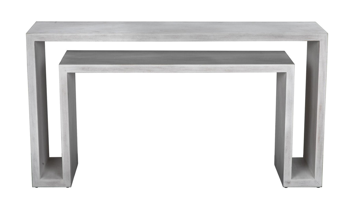 NOIR Caine Console White Wash