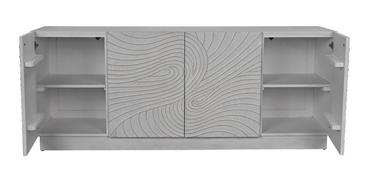NOIR Cavalier Sideboard White Wash