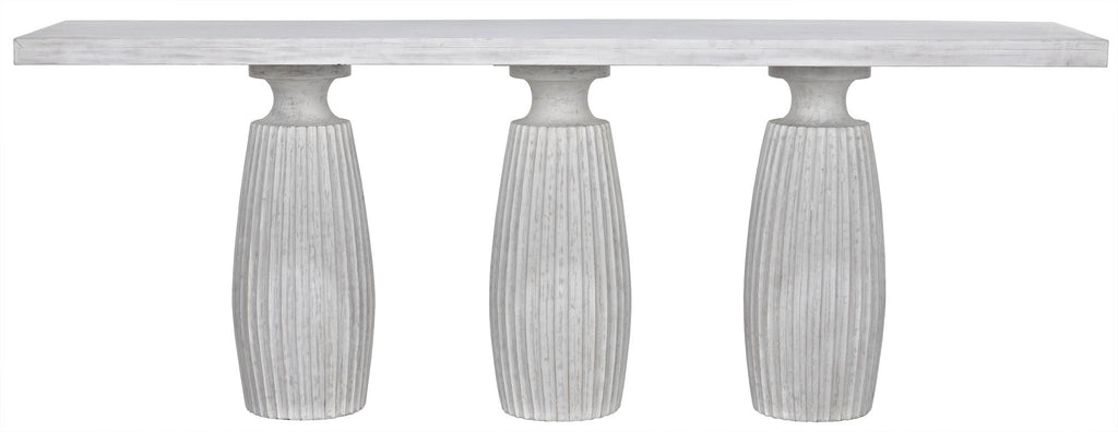 NOIR Evelyn Console White Wash