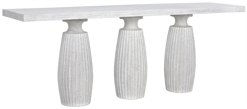 NOIR Evelyn Console White Wash