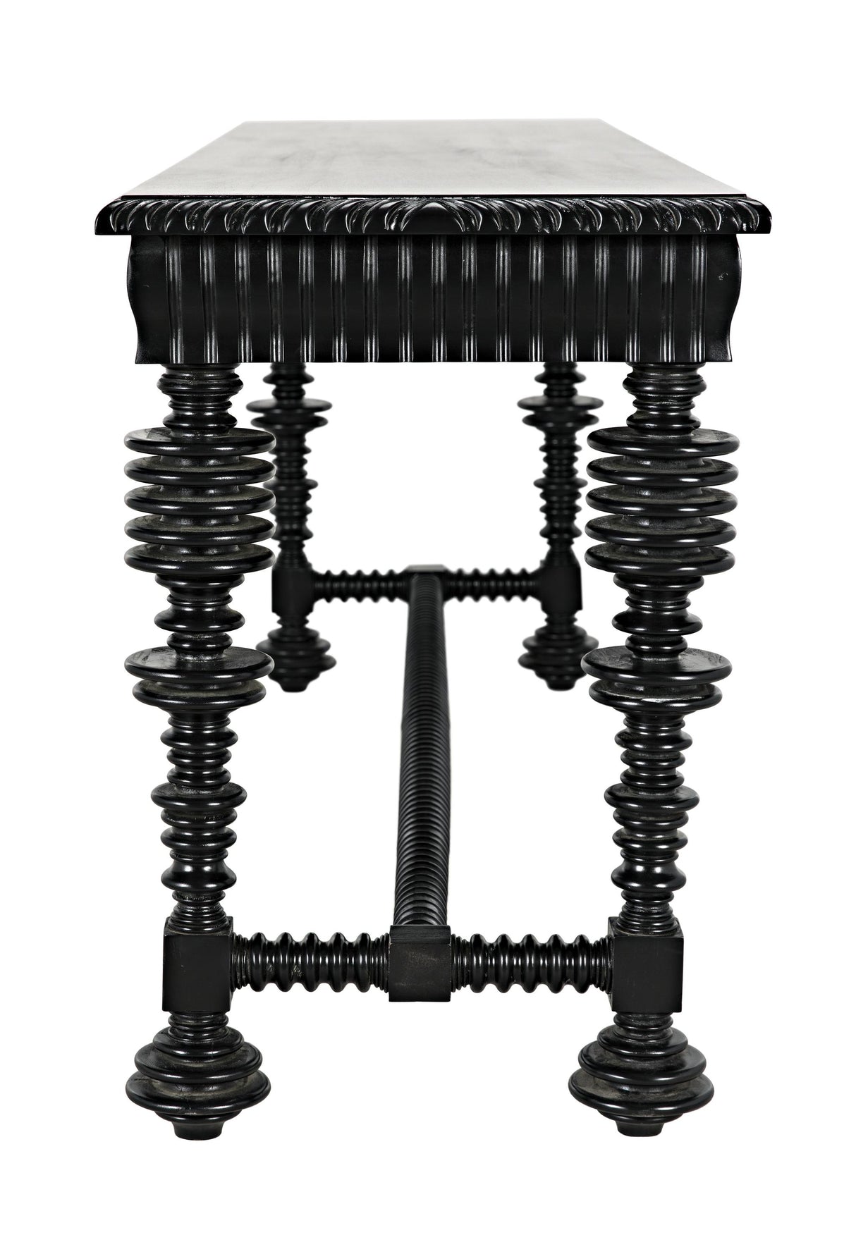 NOIR Portuguese Console Hand Rubbed Black