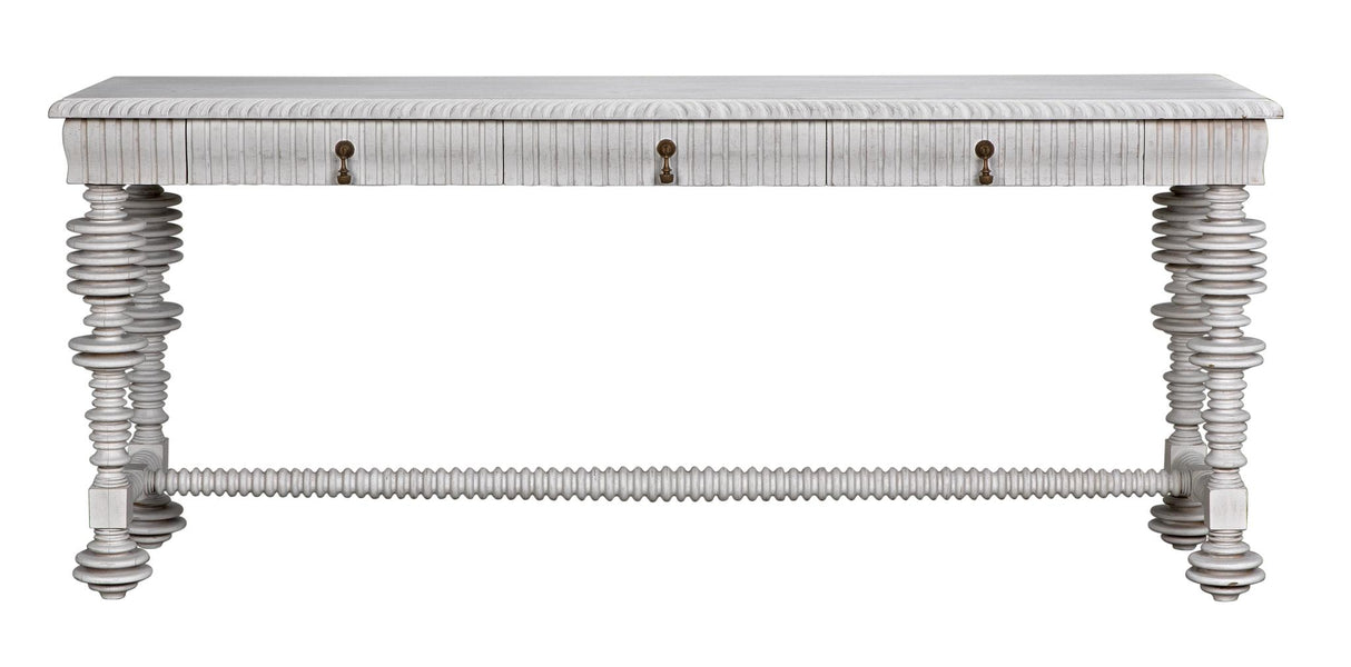 NOIR Portuguese Console White Wash