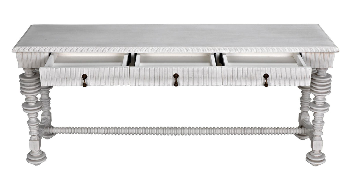 NOIR Portuguese Console White Wash