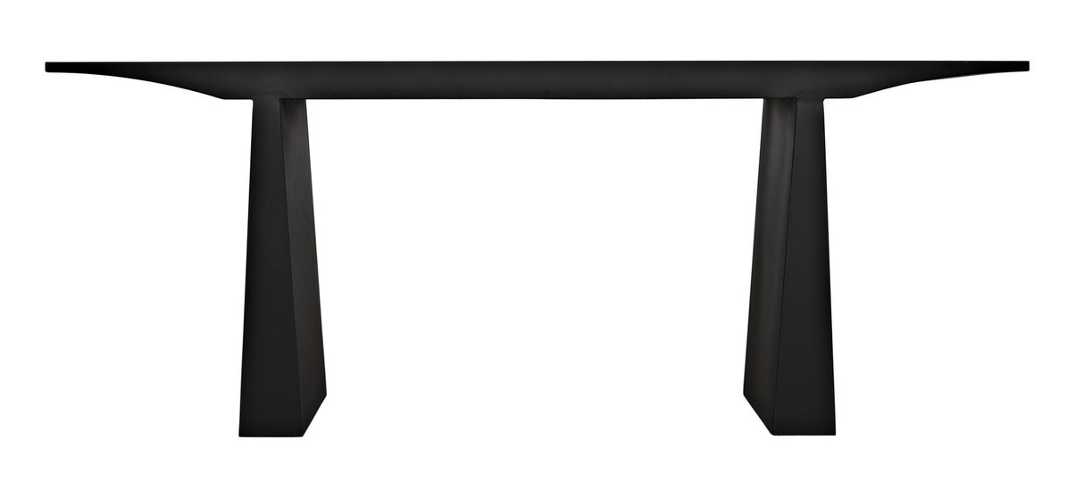 NOIR Truss Console Black Metal