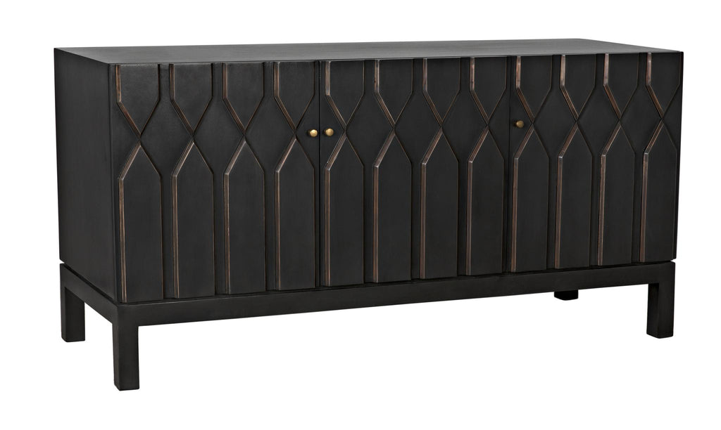 NOIR Anubis Sideboard Pale Rubbed