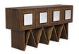 NOIR Jean-Michel Sideboard Dark Walnut with Mirror