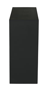 NOIR Maximus Console/Side Table Black Steel