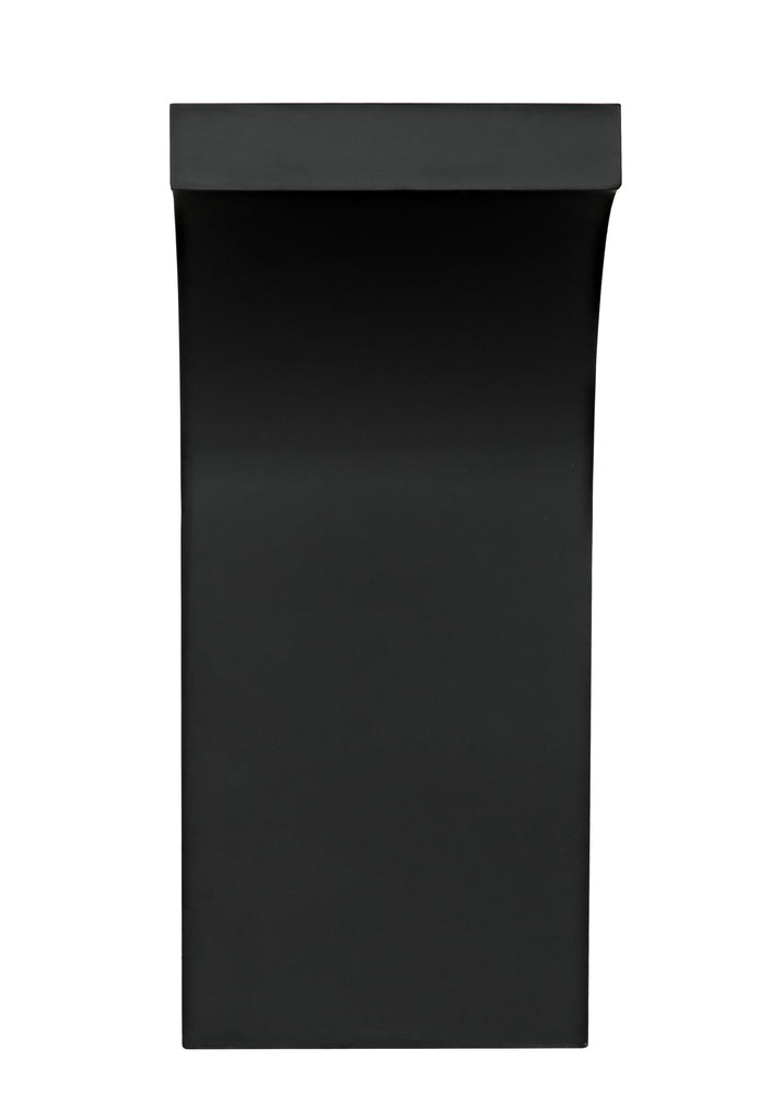 NOIR Maximus Console/Side Table Black Steel