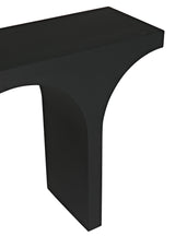 NOIR Maximus Console/Side Table Black Steel
