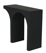 NOIR Maximus Console/Side Table Black Steel