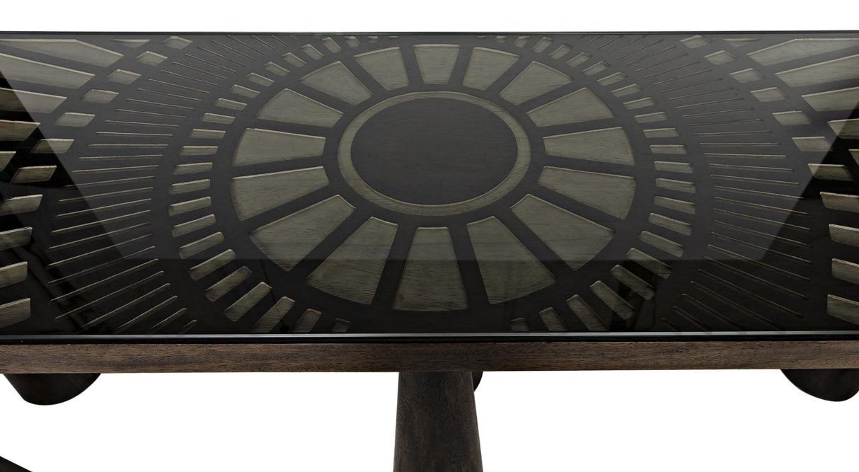 NOIR Tutankhamun Console Ebony Walnut