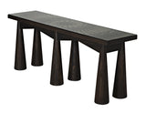 NOIR Tutankhamun Console Ebony Walnut