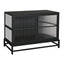 NOIR Chandler 2 Door Sideboard Black Steel