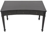 NOIR Curba Desk Hand Rubbed Black