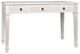 NOIR Curba Desk White Wash