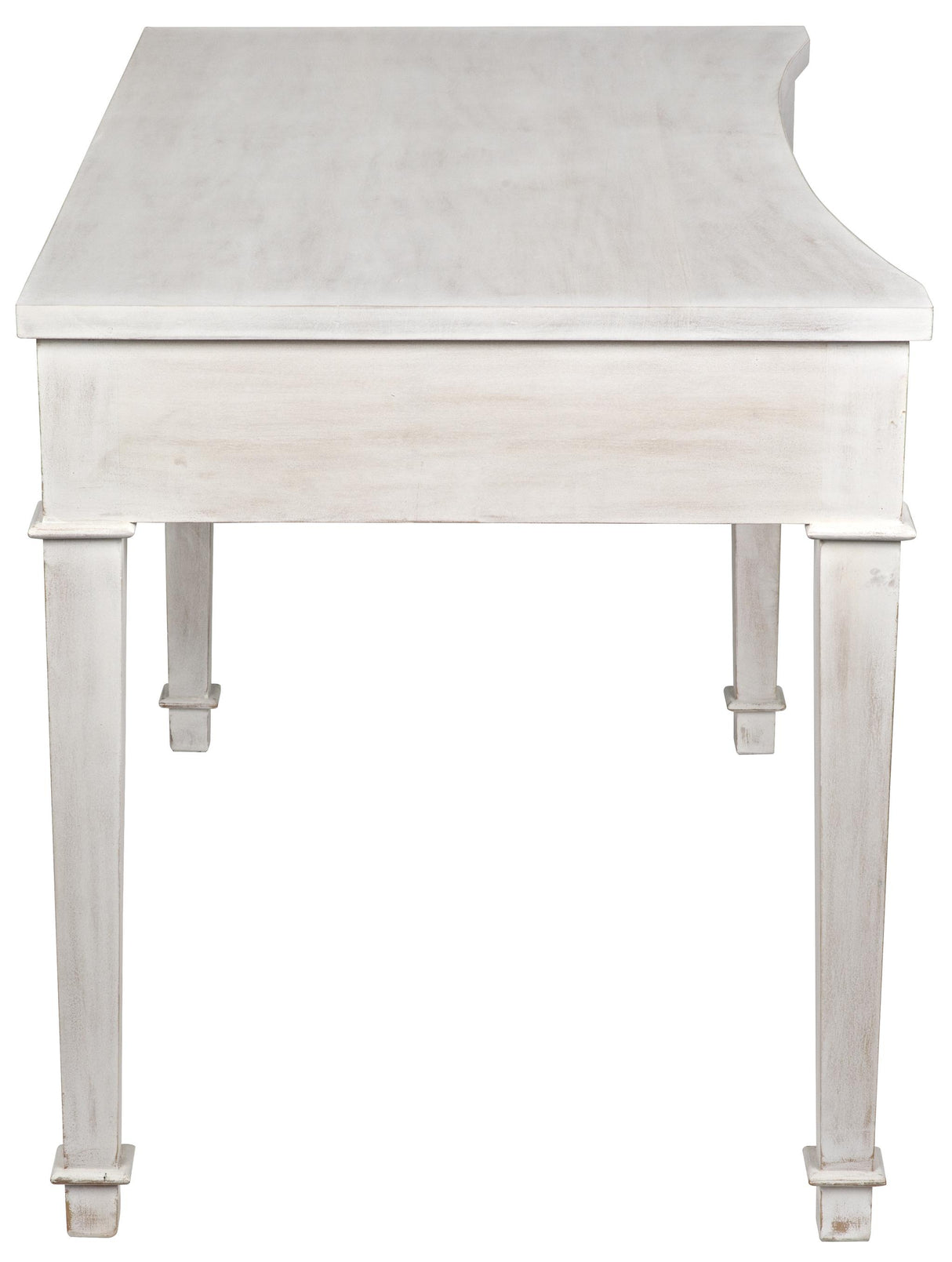 NOIR Curba Desk White Wash
