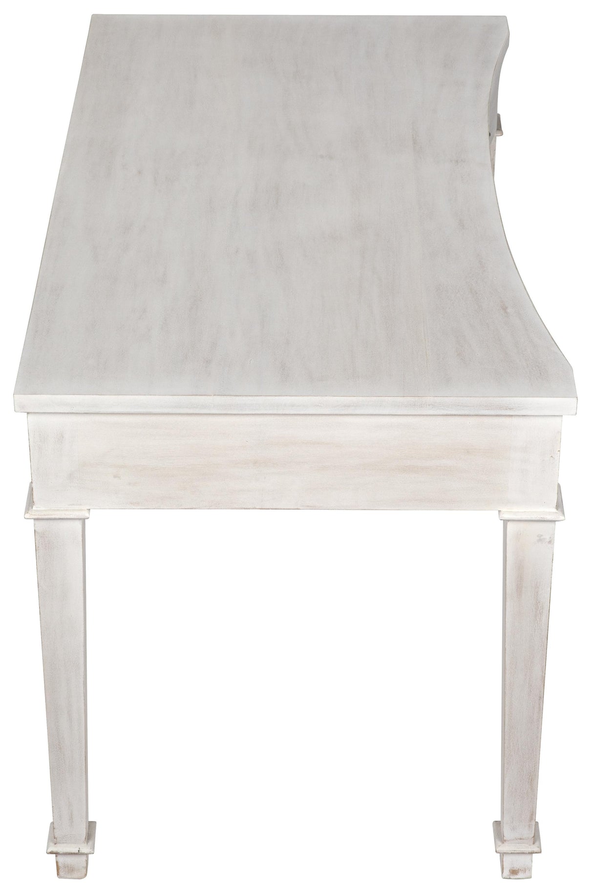 NOIR Curba Desk White Wash