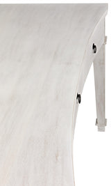 NOIR Curba Desk White Wash