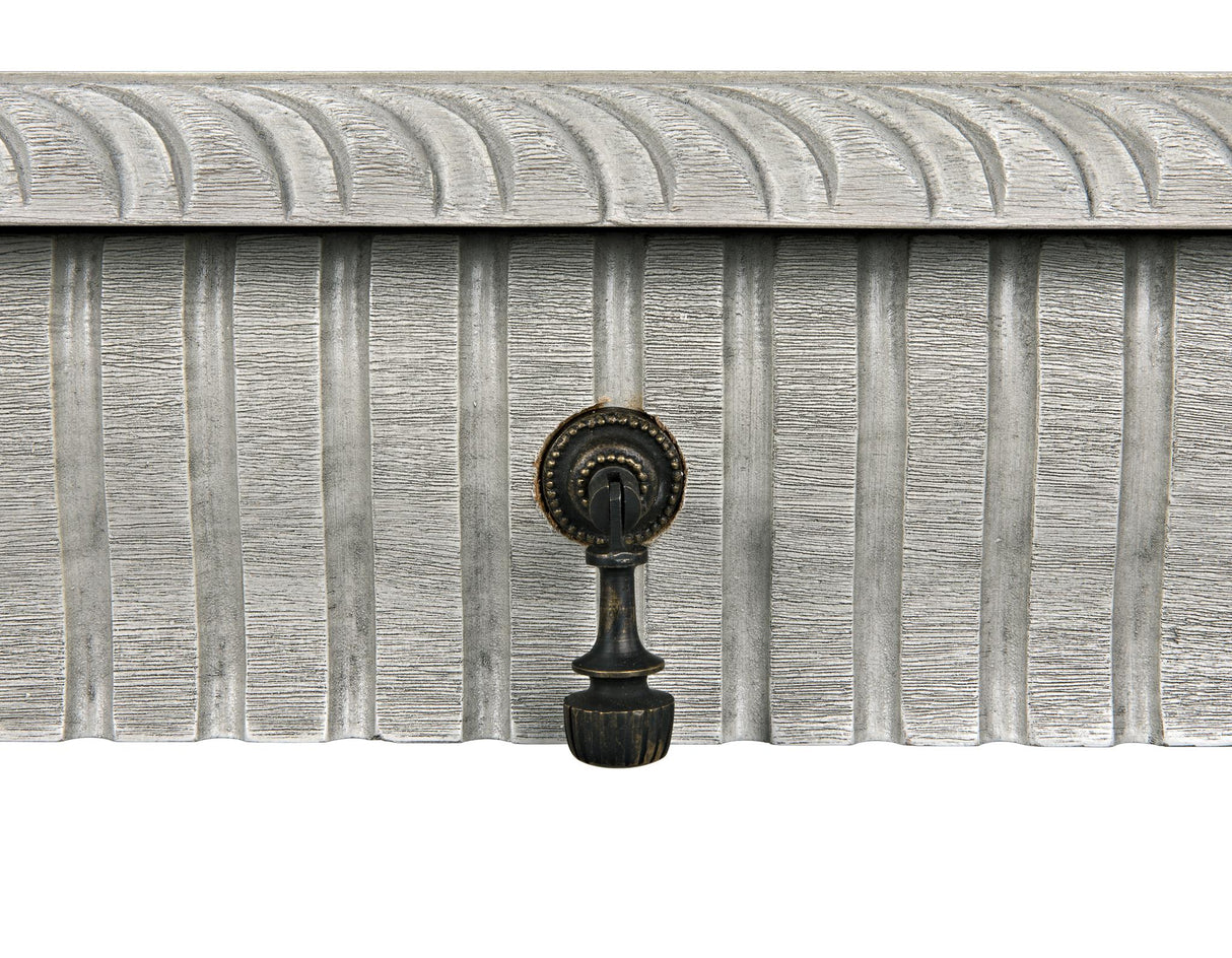 NOIR Portuguese Desk Distressed Grey
