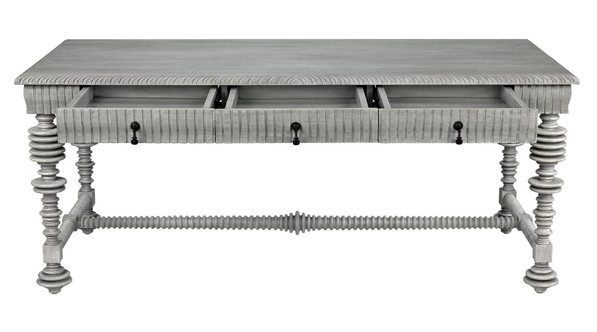 NOIR Portuguese Desk Distressed Grey