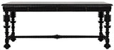 NOIR Portuguese Desk Hand Rubbed Black