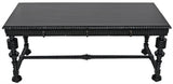 NOIR Portuguese Desk Hand Rubbed Black