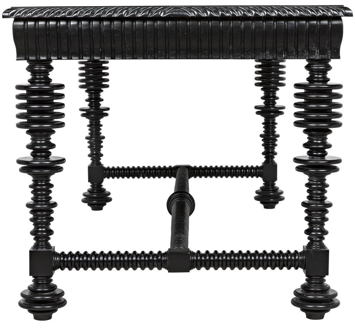 NOIR Portuguese Desk Hand Rubbed Black