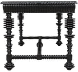 NOIR Portuguese Desk Hand Rubbed Black