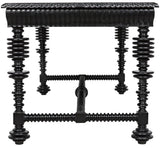 NOIR Portuguese Desk Hand Rubbed Black