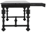 NOIR Portuguese Desk Hand Rubbed Black