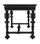 NOIR Portuguese Desk Small Hand Rubbed Black