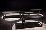 NOIR Portuguese Desk Small Hand Rubbed Black