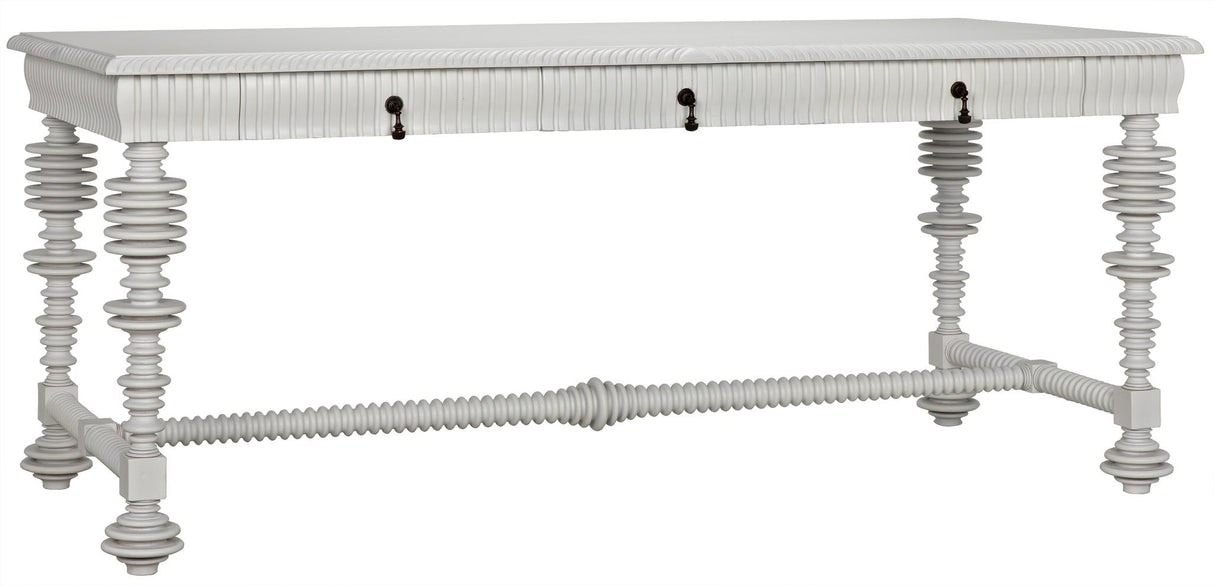 NOIR Portuguese Desk Solid White