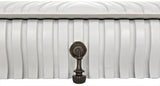 NOIR Portuguese Desk Solid White