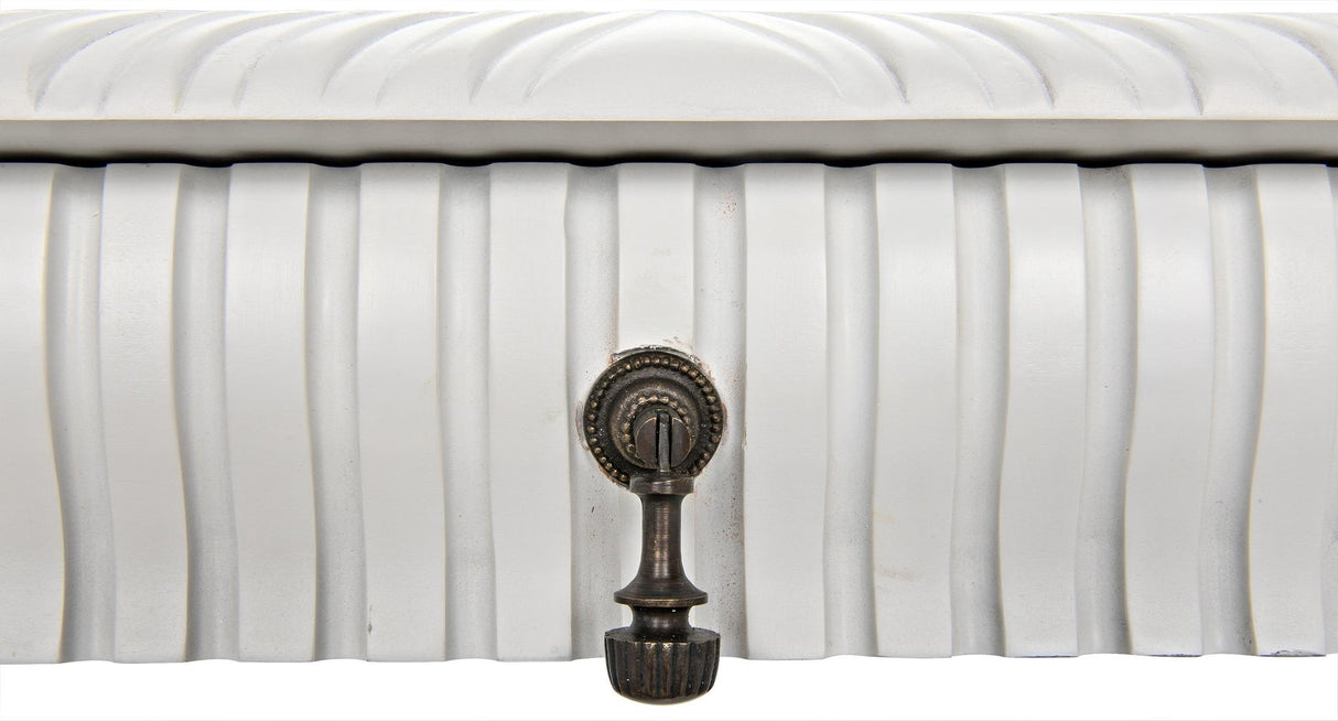 NOIR Portuguese Desk Solid White