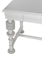 NOIR Portuguese Desk Small Solid White